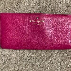 Kate Spade Pink Leather Wallet